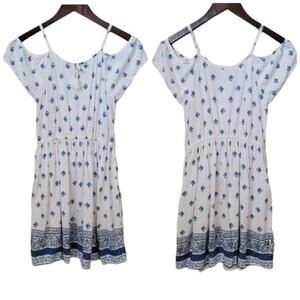 🌻 The Children's Place Cold Shoulder Paisley Print Dress